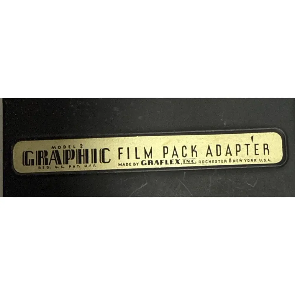 Graflex 3x2 Graphic Film Pack Adapter Model 2 Lot Of 3 Photography Vintage